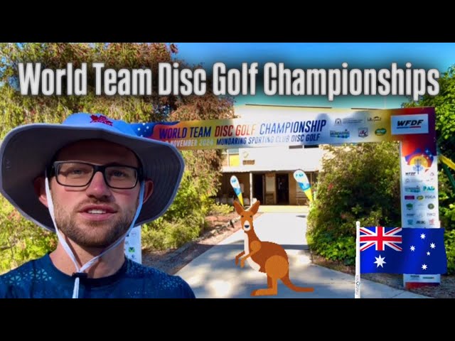 We are in AUSTRALIA!! World Team Disc Golf Championships!!