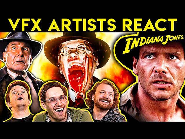 VFX Artists React to Bad & Great INDIANA JONES CGi