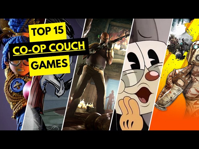 Top 15 Co-Op Couch Games You Need to Play