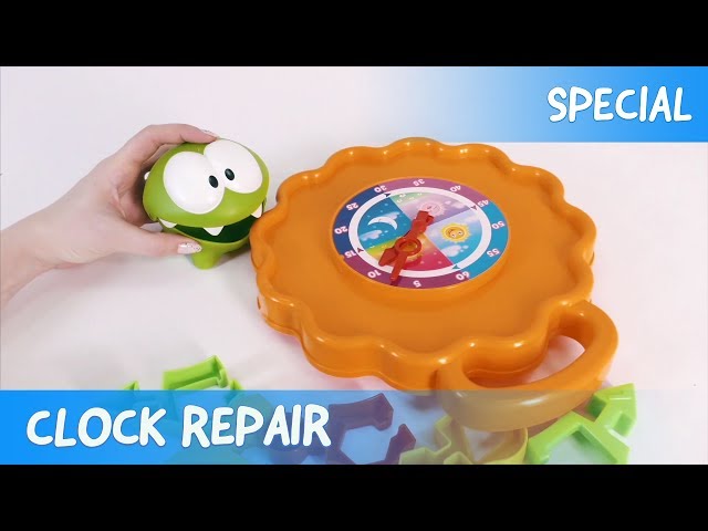 Clock Repair with Om Nom (Cut the Rope)