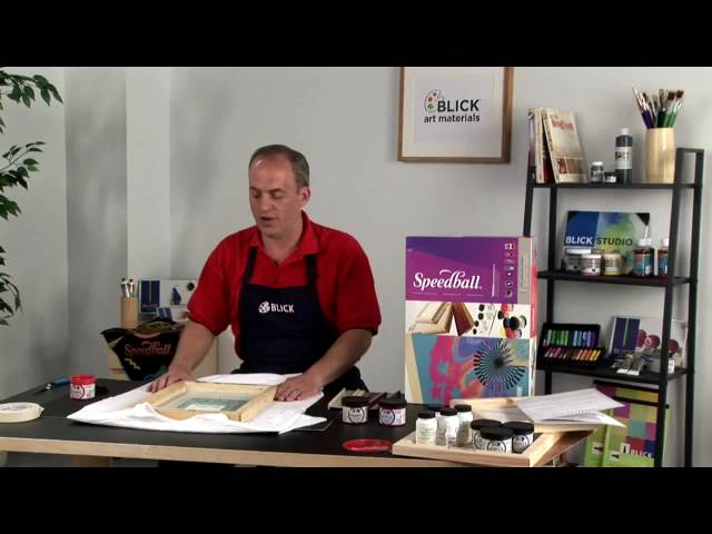 How to Use Speedball Screen Print Materials