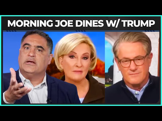 Morning Joe SLAMMED For Dining With Trump At Mar-A-Lago