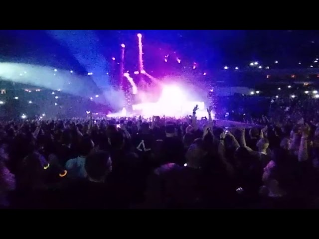 Depeche Mode 2018 - live in Prague, 31. 1. 2018 - Enjoy the Silence, 360 degree video