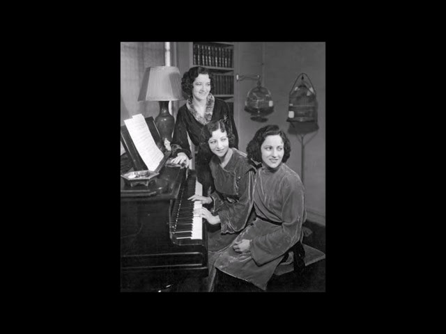 The Boswell Sisters - Old Yazoo [1932].