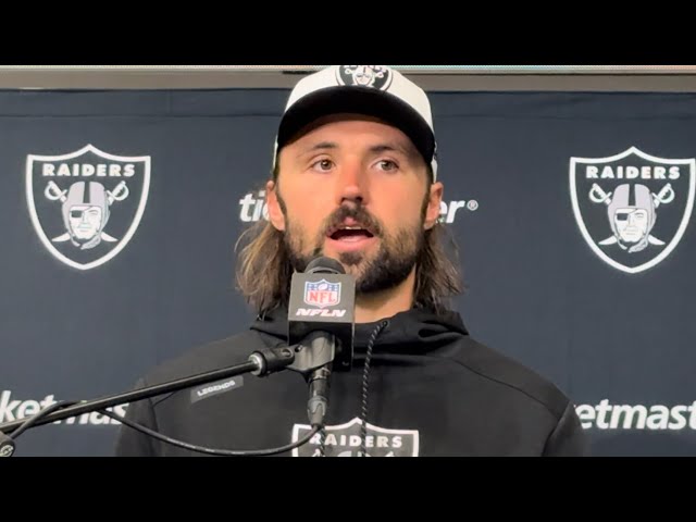 GARDNER MINSHEW ON WEEK 1 LOSS TO CHARGERS; ENCOURAGED FOR RAIDERS OFFENSE IN DEFEAT