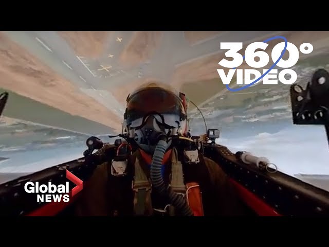 360° Video: Take flight in Korean War-era jet with 3rd-generation pilot