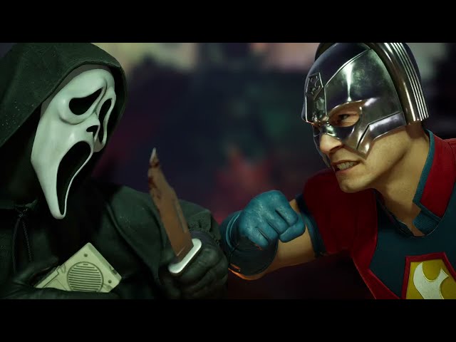 MK1 - Ghostface Vs Peacemaker Intro Dialogue (NEW)