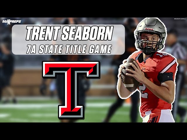 8th GRADE QB Trent Seaborn leads Thompson (AL) to 4th Straight 7A State Title 🤯 🏈  | HIGHLIGHTS 🎥