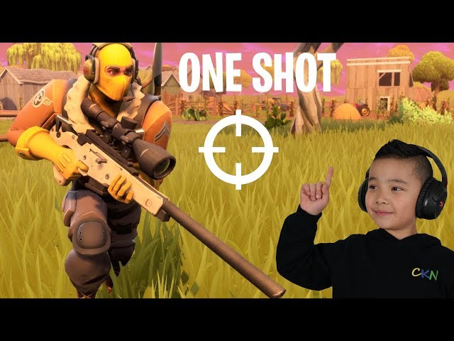 One Shot Fortnite Gameplay With CKN Gaming