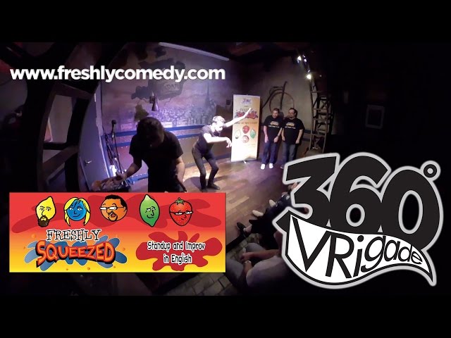 Freshly squeeze - Freshly comedy 360 VR