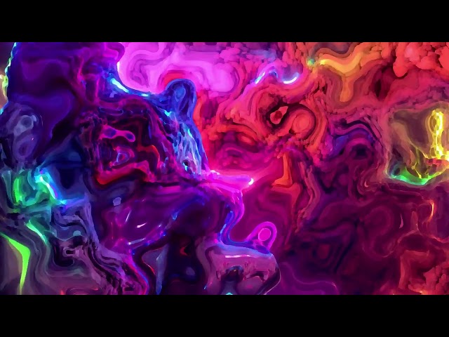 Abstract Liquid Painting No Loop 4K Artwork