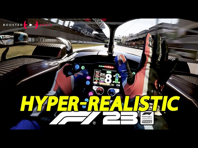 F1 23 in an INSANE $100K Motion Sim Rig!