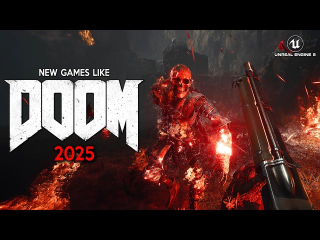 TOP 15 MOST BRUTAL Fast-Paced FPS Games like DOOM coming in 2024 and 2025