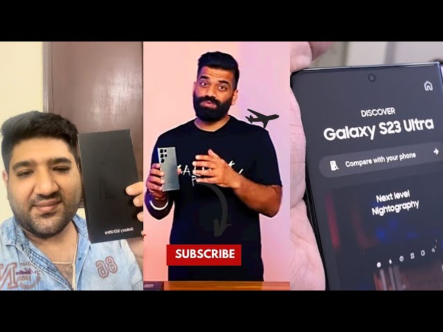 Samsung Galaxy S23 Ultra Unboxing | The Powerhouse Flagship🔥🔥#android ​⁠#viral #technicalguruji