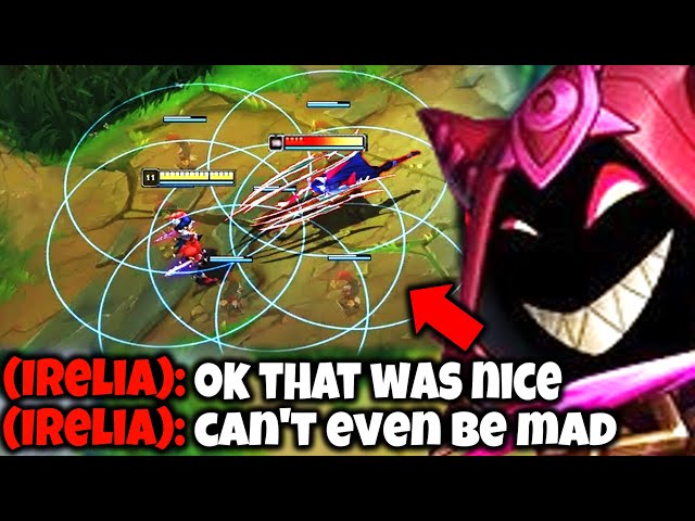 OMG! THIS WAS THE NICEST SHACO BAIT OF THE SEASON (IRELIA LOSES HER MIND)