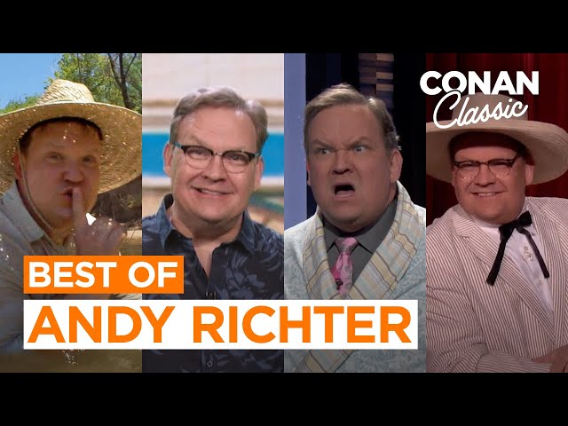 The Best Of Andy Richter On CONAN | CONAN on TBS