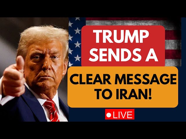 Donald Trump Live | Trump's Big Warning To Iran | Israel- Iran War Updates | Netanyahu | Gaza