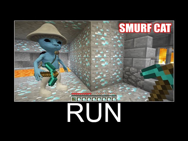 We Live, We Love, We Craft! If You See Smurf Cat in Minecraft - RUN!!!