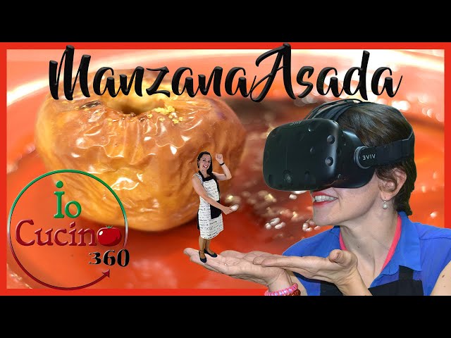 Postre de MANZANA?🍎 MANZANAS BORROCHAS🍷ASADAS🍏| En 360º