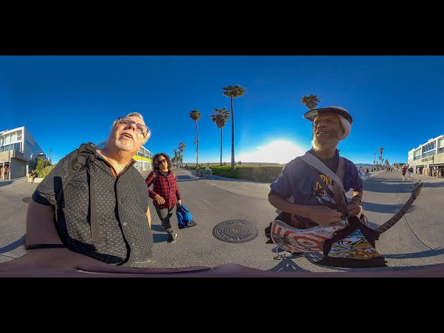 Venice Beach 360° Video: Homelessness and VR with Film Director Rose Troche.