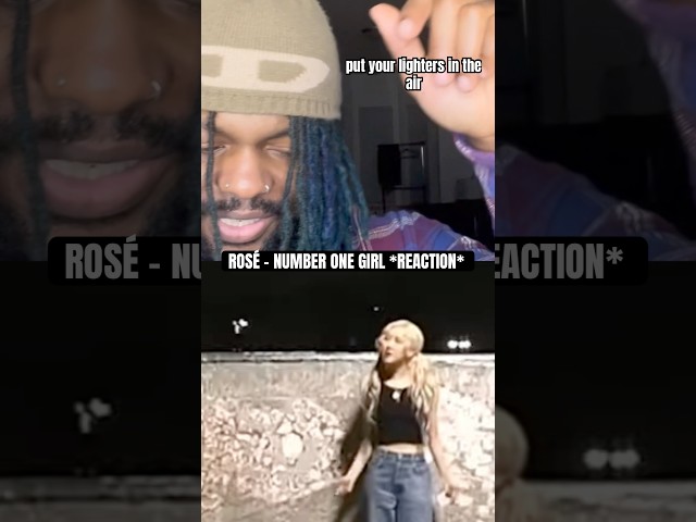 I NEED Rosé’s album IMMEDIATELY #rosé #kpop #music #reaction #blackpink #fyp #explore