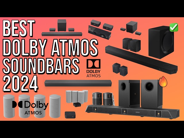 BEST DOLBY ATMOS SOUNDBAR 2024  | TOP 5 BEST DOLBY ATMOS SOUNDBARS | HOME THEATER | GAMING | MUSIC