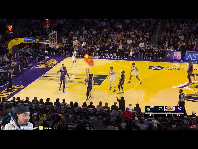 FlightReacts To LAKERS vs JAZZ Full Game Highlights | Nov 19, 2024!