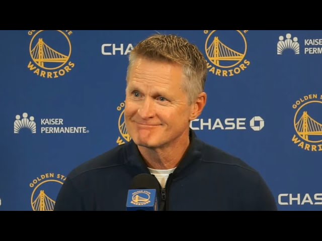 Steve Kerr after Trump election "Let's make America great again and beat the Celtics"