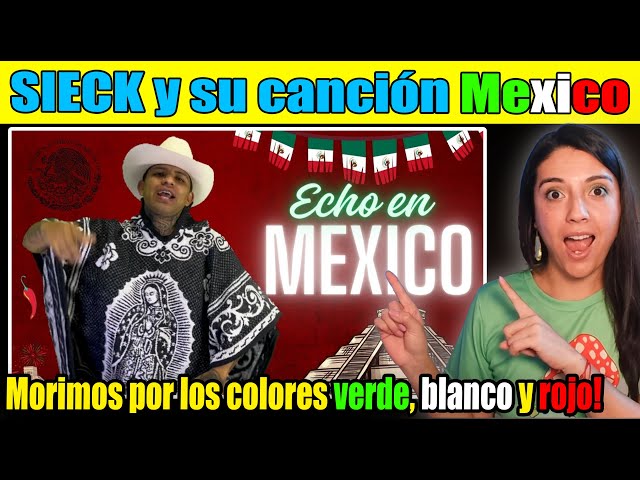 Morimos por los colores verde, blanco y rojo! Gran temazo Hecho en Mexico de Sieck! Gran Reaccion!