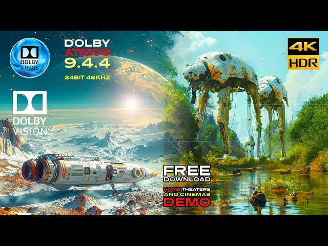 DOLBY ATMOS "3049 Open Contact" 9.4.4 DEMO - FREE DOWNLOAD [4KHDR] Dolby Vision For Theaters