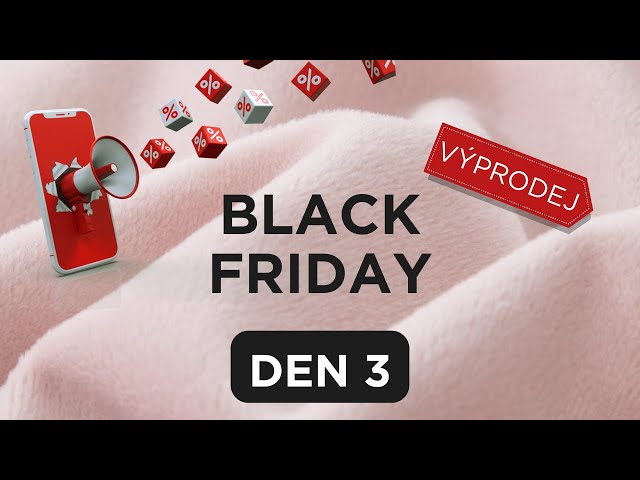 Black Friday VÝPRODEJ - přidáváme látky - DEN 3