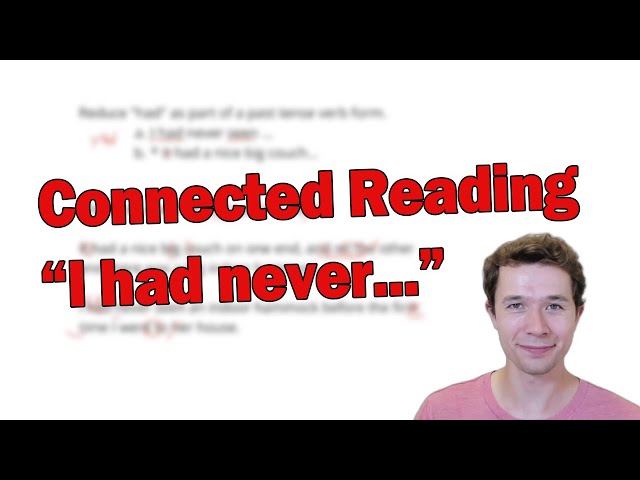 English Connected Sounds: Had vs Had? 🤔