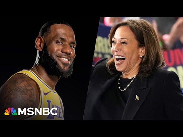 ‘What are we even talking about here’: Lebron James makes powerful endorsement of Kamala Harris