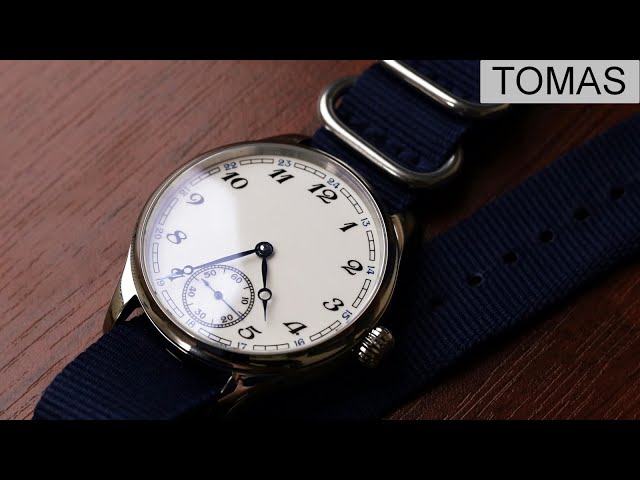 Pocket watch movement in a wrist watch?  Geervo 41MM with Seagull ST3621 - Trench watch review.