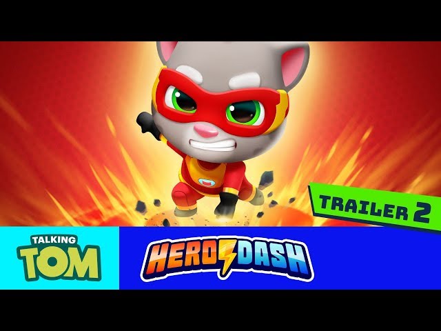 🦸⚡HEROES WANTED 🦸⚡ Talking Tom Hero Dash (Official Trailer 2)