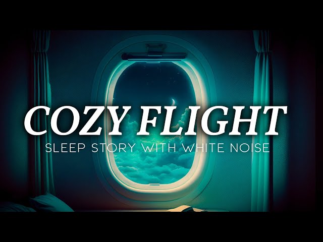 The Plane Ride of Your Dreams: Cozy Sleep Story with White Noise