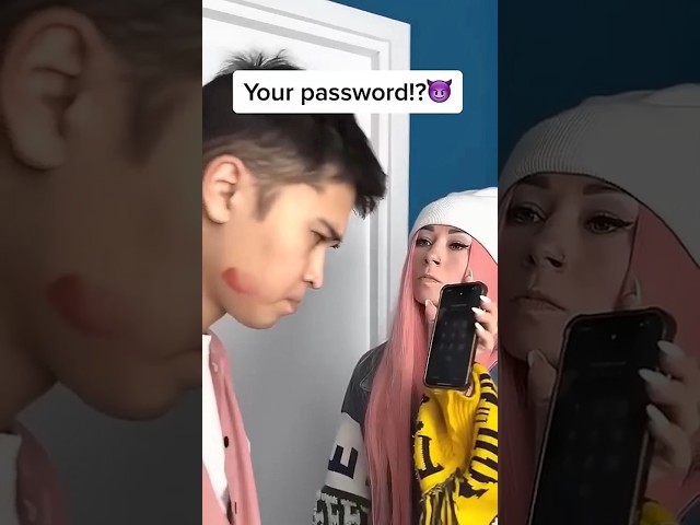 Best Way To Know Your Boyfriend's Password😈 But I Feel Bad For Him😥 #fun #relationships #bf