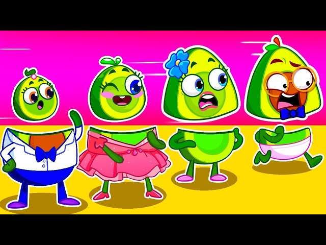 Face Puzzle and Body Switch Up! 😄🔄 Nursery Rhymes and Kids Karaoke Songs 🥑🎶