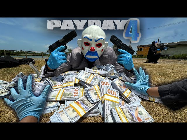 PARKOUR VS PAYDAY 4!