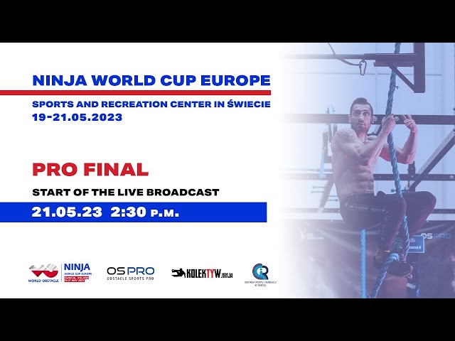 Ninja World Cup Europe - PRO FINAL - 21.05.23