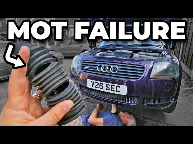 Audi TT Steering Rack Gaiter / Boot Replaced - The EASY Way!