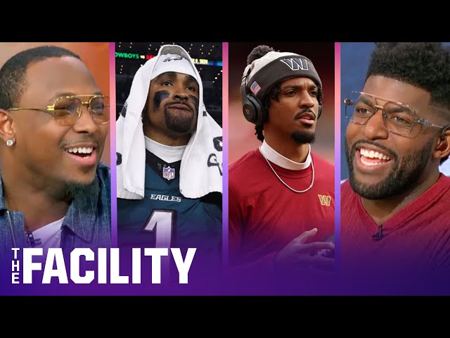 Would you rather have Jalen Hurts or Jayden Daniels in Eagles-Commanders showdown? | THE FACILITY