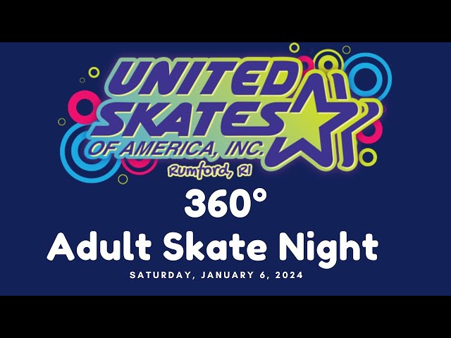 Adult Skate Night at United Skates | Rhode Island | 360° Video