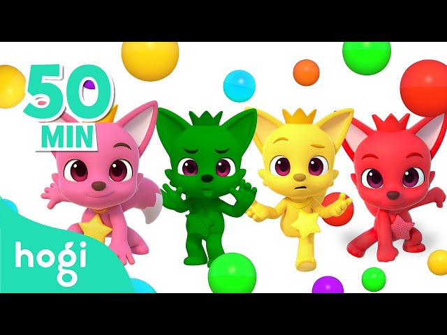 Learn Colors with Ball Pit + More｜Colors for Kids｜Hogi Colors｜Hogi Pinkfong