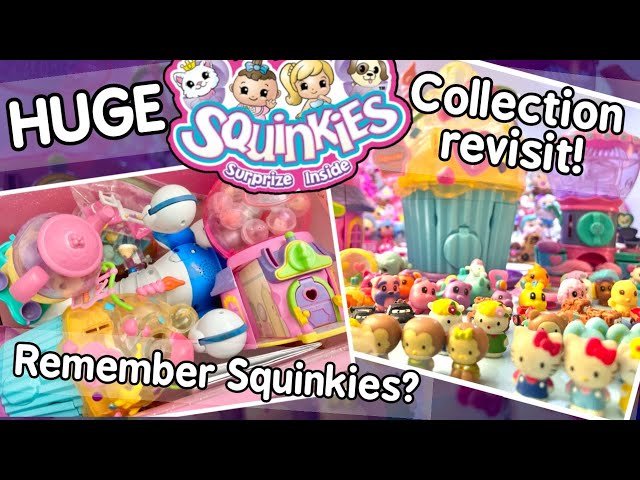 The Underrated Toy capsule machine for your home! HUGE Childhood Squinkies Collection Revisit!