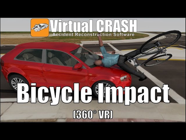 Virtual CRASH | Bicycle Impact Simulation | 360 Degree VR