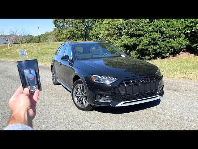 2025 Audi A4 Allroad Premium Plus: Start Up, Test Drive, Walkaround, POV and Review