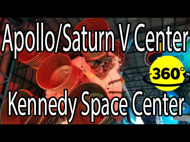 360° Video | Unbelievable Apollo/Saturn V Center | Kennedy Space Center