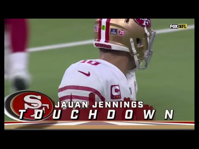 49ers Jauan Jennings Touchdown Ties It Vs Rams With .30 Seconds left 🔥🔥🔥