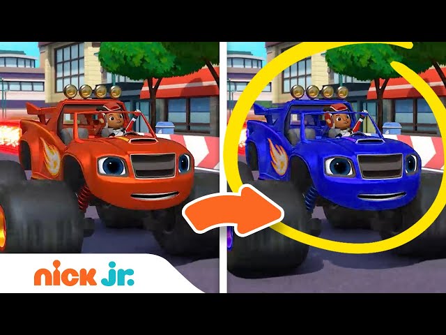 Spot the Difference #17 w/ Blaze, PAW Patrol & Blue's Clues! | Nick Jr.